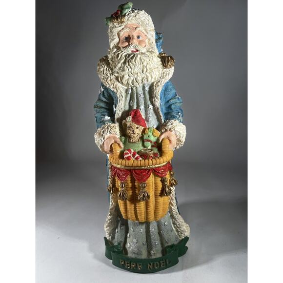 Vintage Pere Noel Christmas Santa's FRANCE 1994 Cheryl Ann Collectors Santa Toys - Picture 11 of 16